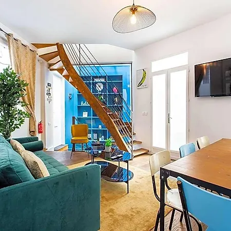 Szálloda Bright Triplex - 4br10p - Moulin Rouge Párizs